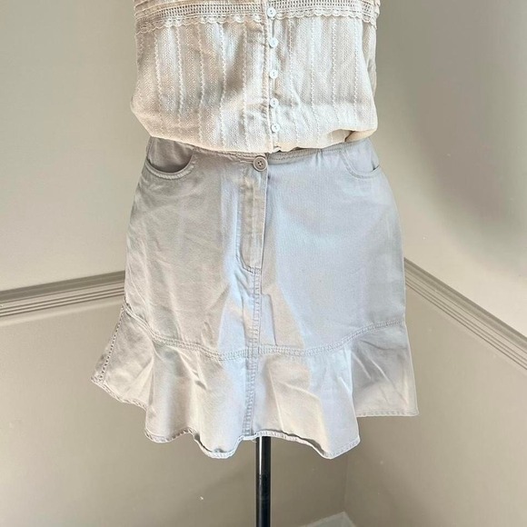 LOFT Dresses & Skirts - Vintage Y2K Loft Khaki Mini‎ Skirt
